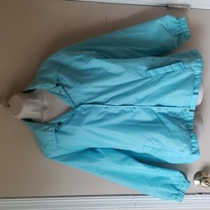 Women's Lightweight Windbreaker Jacket, Size L (12/14)